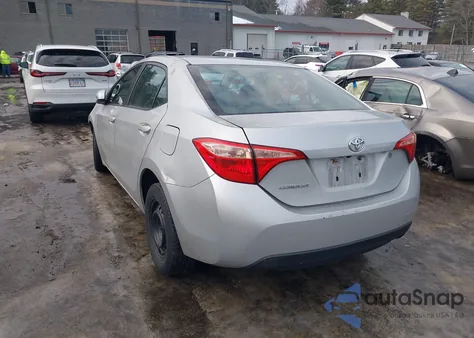 2017 Toyota Corolla L z USA, uszkodzony, nr VIN 2T1BURHEXHC824414
